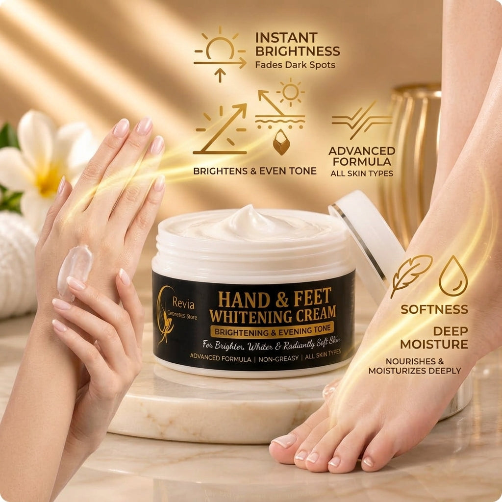 Revia Hand & Feet Whitening Cream - Radiant & Soft Skin π