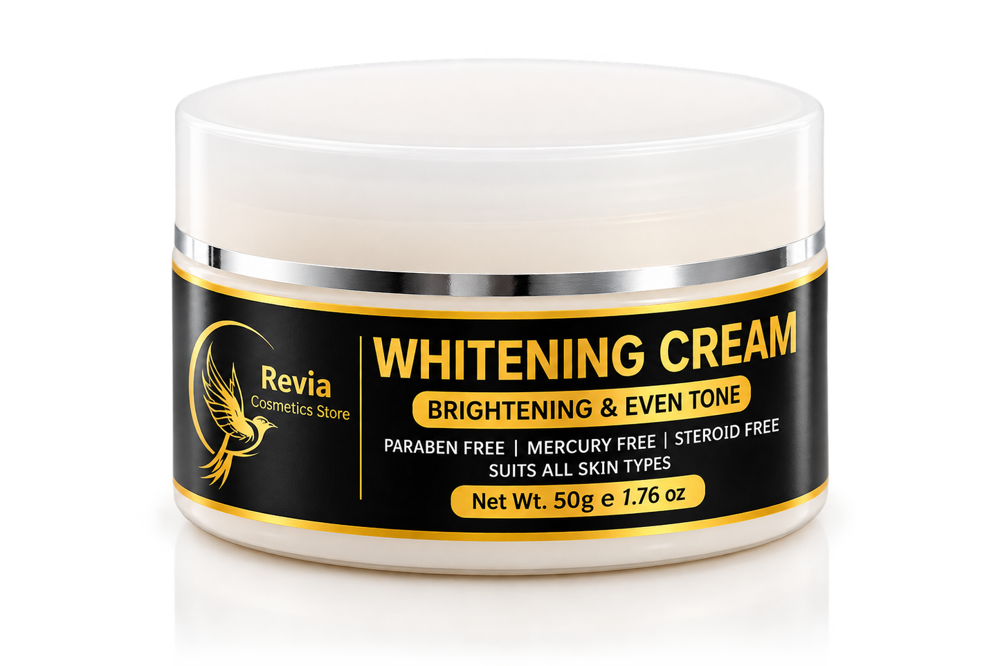 Revia Whitening Cream – Instant Glow & Skin Brightening Formula ✨