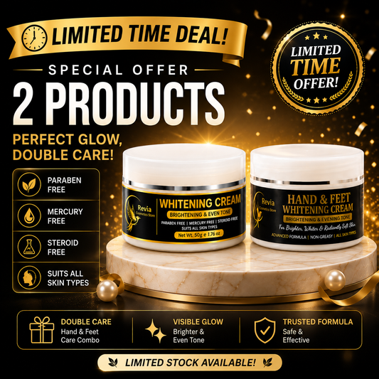 Glow Duo Deal – Hand & Feet Whitening Cream ✨