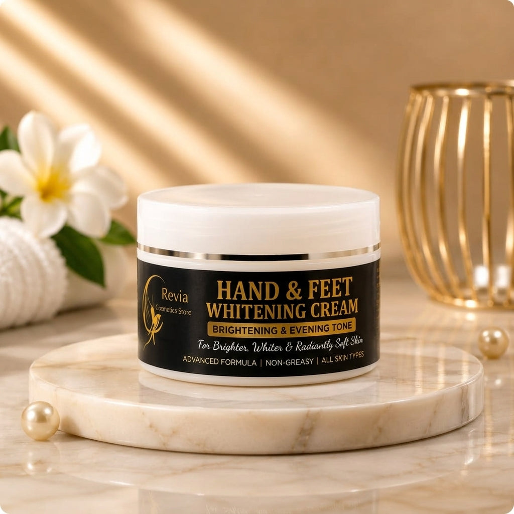 Revia Hand & Feet Whitening Cream - Radiant & Soft Skin 🌟